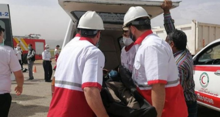 اجرای مانور امداد و‌ نجات جاده ای در اسلام آبادغرب+تصاویر