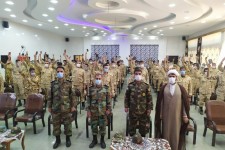 همایش رای اولی ها در تیپ ۱۸۱ زرهی نزاجا برگزار شد