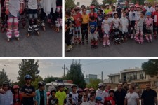 همايش اسكيت سواري نونهالان در اسلام آبادغرب+فیلم