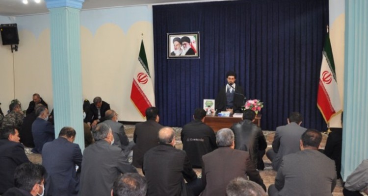 دیدار بسیجیان با امام جمعه اسلام آبادغرب+تصاویر