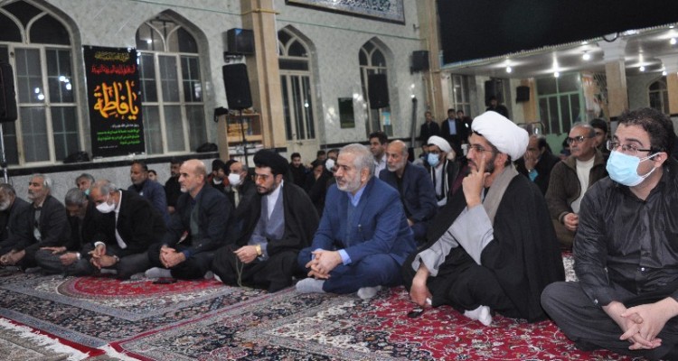 مراسم عزاداری شهادت حضرت زهرا(س) در اسلام آبادغرب برگزار شد+تصاویر