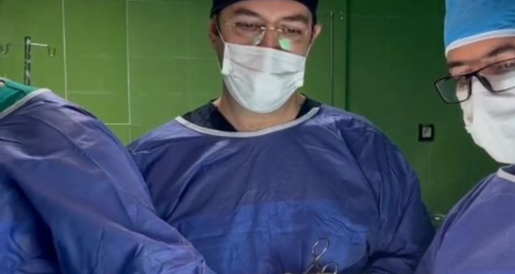 اولین عمل جراحی دیسک گردن در بیمارستان اسلام آبادغرب