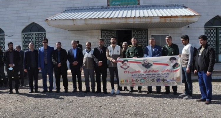 برگزاری اردوی جهادی و میزخدمت در روستای چقازرد اسلام‌آبادغرب+تصاویر