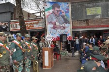 آئین نامگذاری بلوار "شهید کیانوش بساطی " در اسلام‌آبادغرب برگزار شد