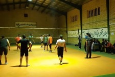 برگزاری مسابقات والیبال جام رمضان یادواره شهید حاج حامد یعقوب‌نژاد در بخش حمیل