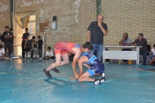 برگزاری مسابقه کشتی یادواره شهدای فتح خرمشهر در اسلام‌آبادغرب+تصاویر