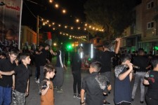 عزاداری شب پنجم محرم در اسلام‌آبادغرب