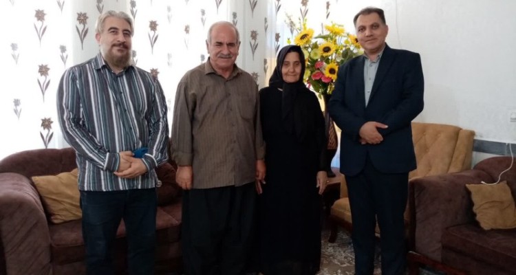 دیدار مسئولین با آزادگان شهرستان‌های اسلام‌آبادغرب و دالاهو+عکس