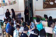 گوشه‌ای از فعالیت فرهنگی گروه جهادی بصیرت عمار شهرستان اسلام‌آبادغرب