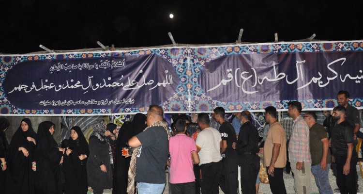 خدمت‌رسانی موکب‌های شهر حمیل به زوار اربعین