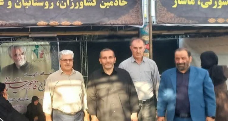 بازدید استاندار کرمانشاه از موکب خانه سلیمانی مستقر در اسلام‌آبادغرب