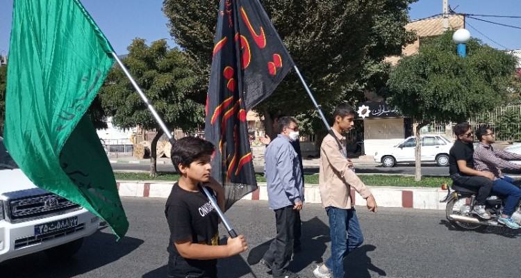 مراسم عزاداری شهادت امام رضا(ع) در اسلام‌آبادغرب برگزار شد+تصاویر