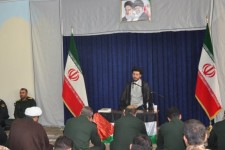 دیدار بسیجیان با امام جمعه اسلام‌آبادغرب+تصاویر