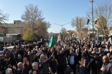 مراسم عزاداری شهادت حضرت زهرا(س) در اسلام‌آبادغرب+تصاویر