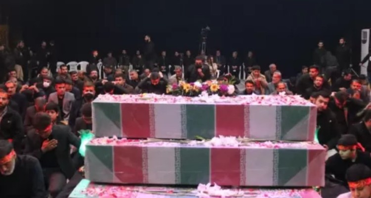 مردم شهیدپرور کرمانشاه با شهدای گمنام وداع کردند