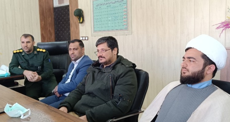 دیدار مسیولین شهرستان با فرمانده سپاه  ناحیه