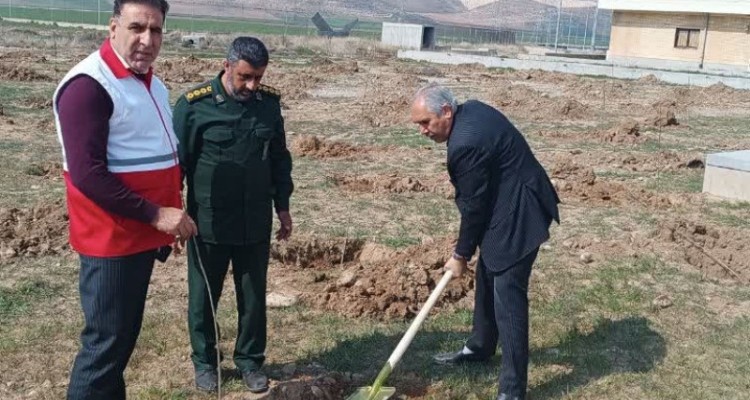 کاشت بیش از ۸ هزار نهال به یاد سردار دل‌ها در اسلام‌ آبادغرب