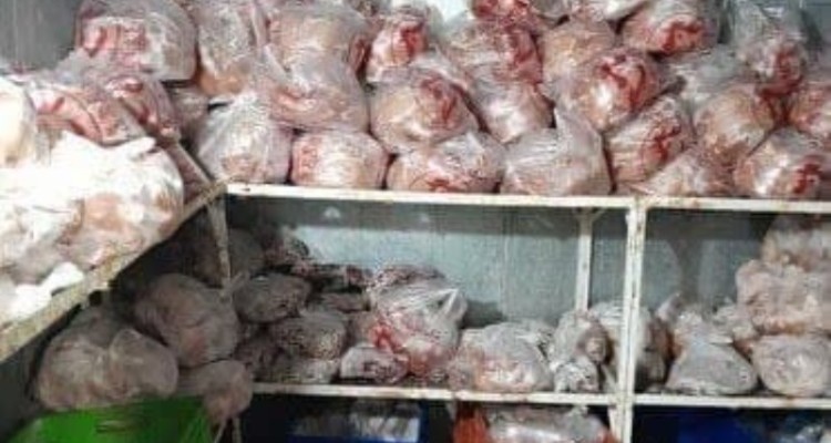 کشف ۶۴۵ کیلوگرم گوشت غیر بهداشتی در اسلام‌آبادغرب