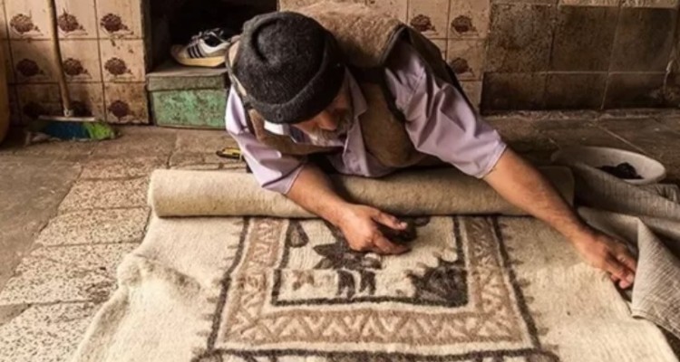 نمدمالی؛ به نام کرمانشاه و به کام شهرکرد