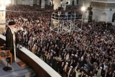 سخنرانی رهبر انقلاب در حرم امام‌ خمینی(ره)