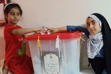 حضور پرشور مردم اسلام‌آبادغرب پای صندوق‌های رأی