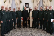 جمعی از فرماندهان ارشد سپاه پاسداران انقلاب اسلامی با رئیس جمهور منتخب دیدار کردند.