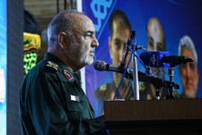 تسلیت سرلشکر سلامی برای شهادت رضا محمد سلیمانی