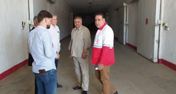 فرماندار شهرستان اسلام آباد غرب از سردخانه مواد غذایی بازدید کرد