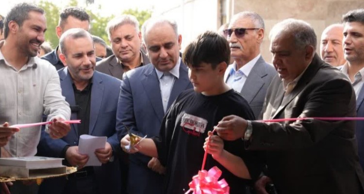 افتتاح پروژه آب معدنی و تولید بطری آکومهر زاگرس اسلام آبادغرب