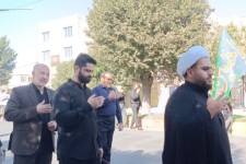 مراسم عزاداری و سینه زنی در شهرستان اسلام آبادغرب