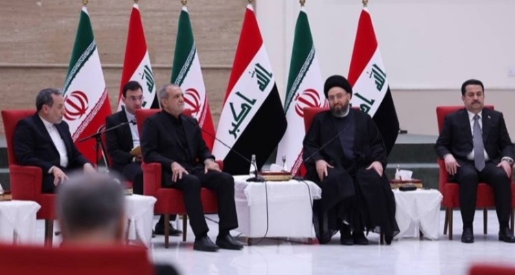 در نشست سران شیعه عراق؛ پزشکیان: در صورت اتحاد کسی جرئت بمباران مسلمین را ندارد/ انسانیت و جوانمردی در دنیا قربانی شده است