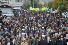 راهپیمایی روز ۱۳ آبان، روز دانش آموز و مبارزه با استکبار جهانی امروز همزمان با سراسر کشور در شهرستان اسلام آبادغرب آغاز شد