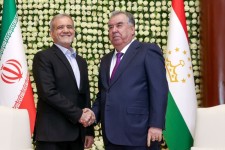 مذاکرات روسای جمهوری ایران و تاجیکستان آغاز شد مذاکرات روسای جمهوری ایران و تاجیکستان آغاز شد