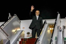 رئیس‌جمهور وارد قزوین شد