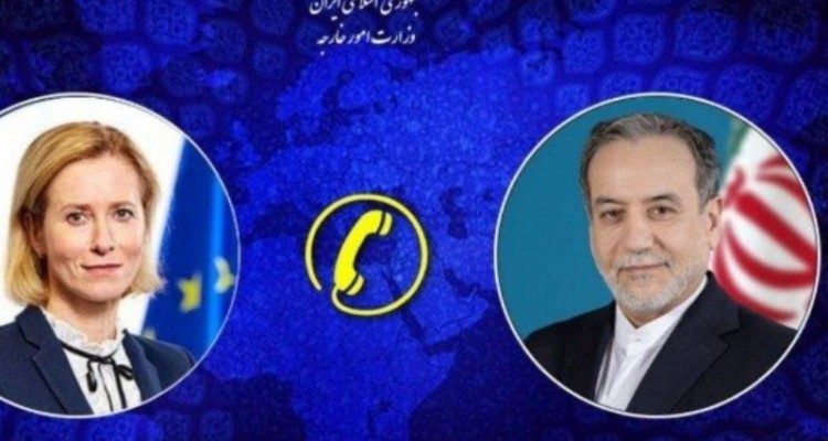عراقچی و مسئول سیاست خارجی اتحادیه اروپا تلفنی گفتگو کردند
