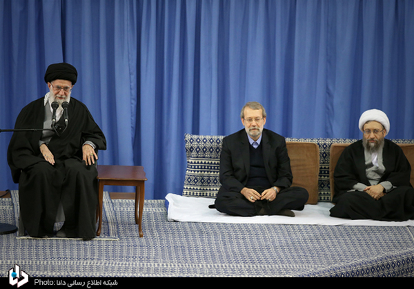 دو برادر در کنار رهبر انقلاب+عکس