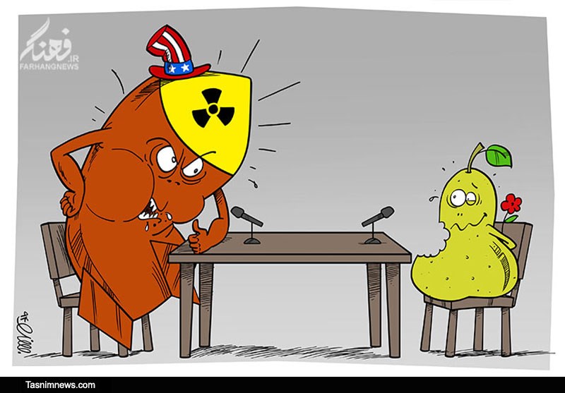 کاریکاتور/نتیجه مذاکره بدون موشک