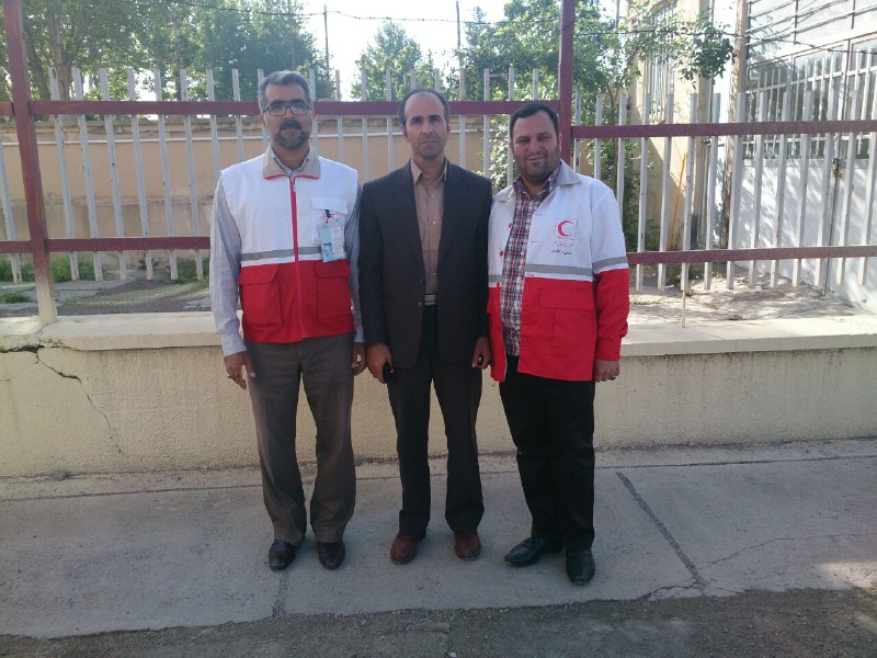 مراسم تودیع و معارفه مدیر هلال احمر اسلام آباد غرب برگزار شد