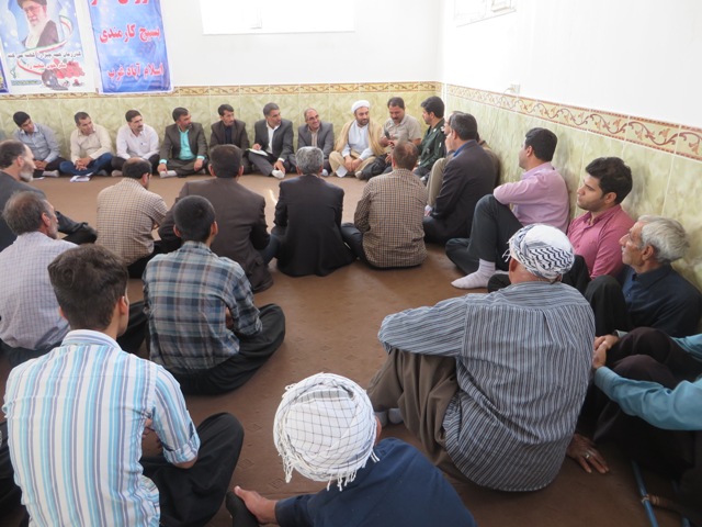 اردوی جهادی بسیج کارمندی در اسلام آبادغرب برگزار شد