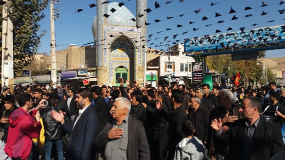 مراسم عزاداری اربعین حسینی در اسلام آبادغرب+ تصاویر 