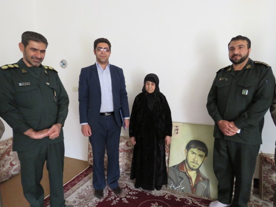 دیدار با خانواده معظم شهدا در اسلام آبادغرب