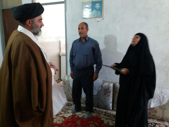 دیدار نماینده ولی فقیه درسپاه قرارگاه نجف با جمعی از خانواده معظم شهدا و جانبازان اسلام آبادغرب+تصاویر