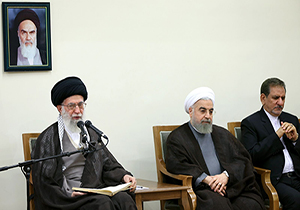 رهبر انقلاب: دولت باید از جناح‌بندی‌ها عبور کند + فیلم 