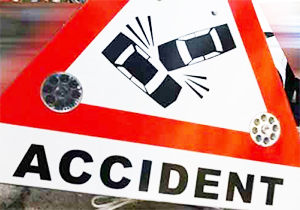 برخورد خونین کامیون با یک تاکسی + فیلم 