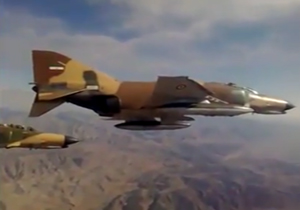 پرواز جنگنده‌های ارتش برای شرکت در رزمایش حیدر کرار + فیلم 