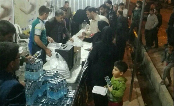 6هزار وعده غذای گرم تا به امروز بین زائرین اربعین حسینی توزیع ‌شد