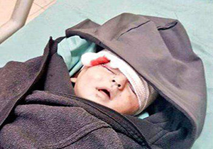 شهادت کودک ۶ ماهه به دست حرمله‌های صهیونیست + فیلم 