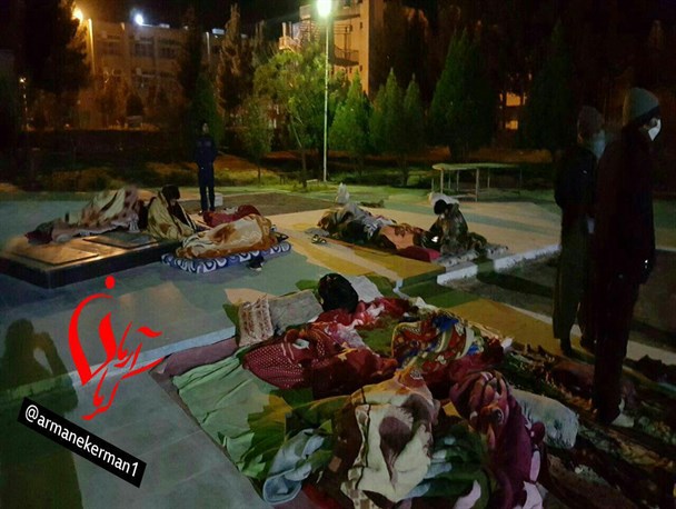 58 مصدوم غیر مستقیم ناشی از زمین لرزه بامداد در کرمان/آماده باش تیم های امدادی در منطقه زلزله زده