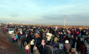 آوارگی سوری ها در ابتدای راه بازسازی