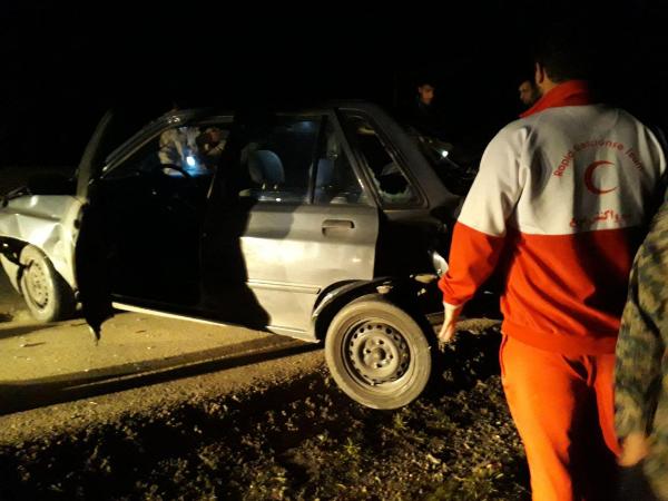 حادثه رانندگی در محور  اسلام آبادغرب به حمیل یک کشته برجای گذاشت + تصاویر